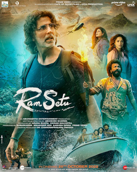 Akshay’s long-awaited film Ram Setu is in theaters now
